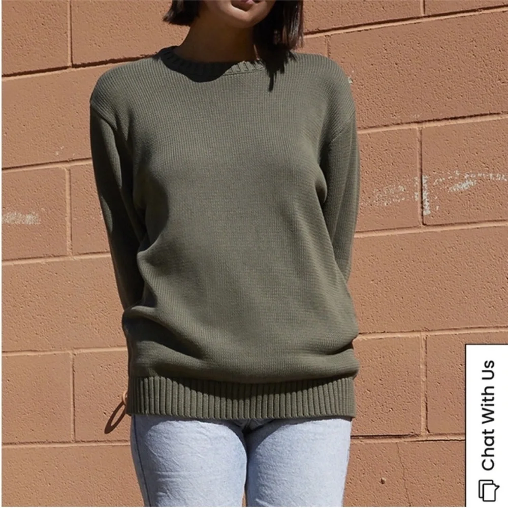 John Galt Olive Brianna Sweater